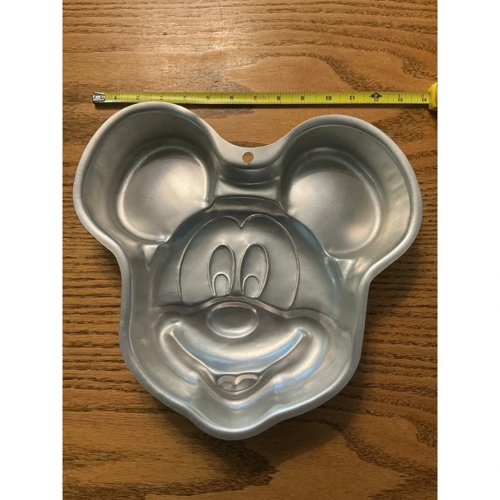 Vintage Wilton Mickey Mouse Cake Pan Disney Aluminum Baking Mold 2105-3653